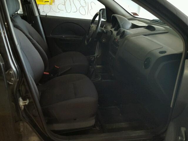 KL1TD66678B153546 - 2008 CHEVROLET AVEO BASE Qara foto 5