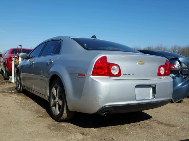1G1ZC5EU8CF290358 - 2012 CHEVROLET MALIBU 1LT 银色 照片 3