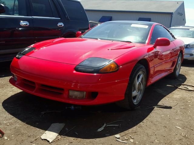 JB3XE74C5MY012506 - 1991 DODGE STEALTH R/ RED photo 2