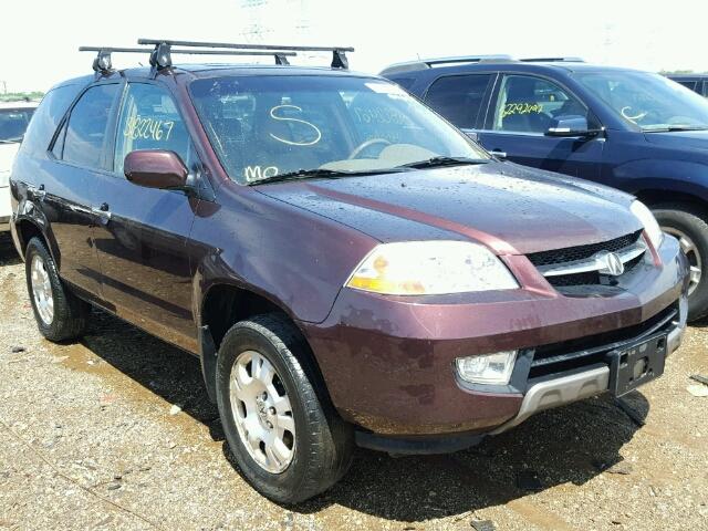 2HNYD18241H512774 - 2001 ACURA MDX MAROON photo 1