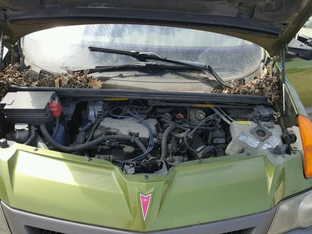 3G7DA03E51S515817 - 2001 PONTIAC AZTEK GREEN photo 7