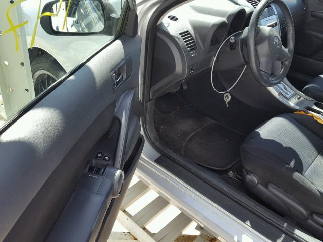 JTKDE167050021038 - 2005 TOYOTA SCION TC SILVER photo 9