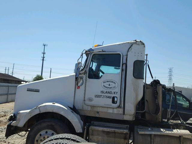 1XKDDP8X5DJ350731 - 2013 KENWORTH CONSTRUCTI WHITE photo 9