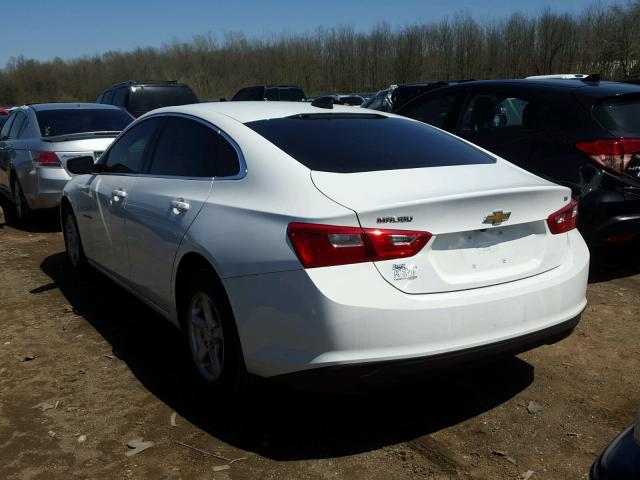 1G1ZB5ST5GF340248 - 2016 CHEVROLET MALIBU LS 白色 照片 3