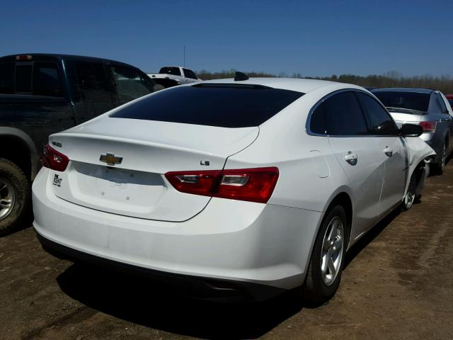 1G1ZB5ST5GF340248 - 2016 CHEVROLET MALIBU LS 白色 照片 4