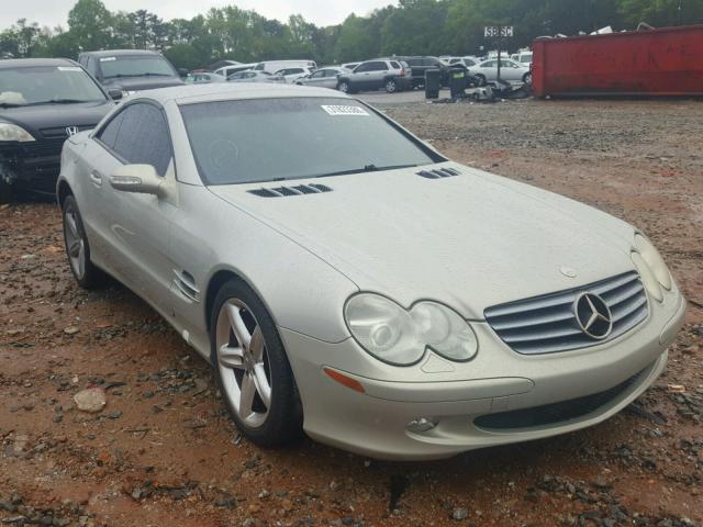 WDBSK75F63F010217 - 2003 MERCEDES-BENZ SL 500R TAN photo 1