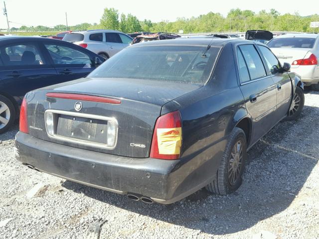 1G6KE57Y73U137262 - 2003 CADILLAC DEVILLE DH BLUE photo 4