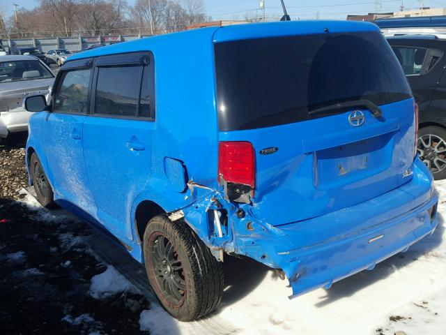 JTLZE4FE4B1138919 - 2011 TOYOTA SCION XB ლურჯი ფოტო 3