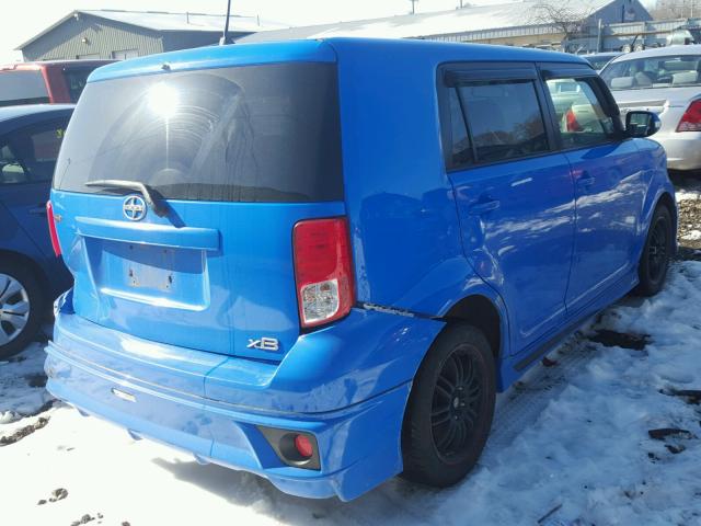 JTLZE4FE4B1138919 - 2011 TOYOTA SCION XB ლურჯი ფოტო 4