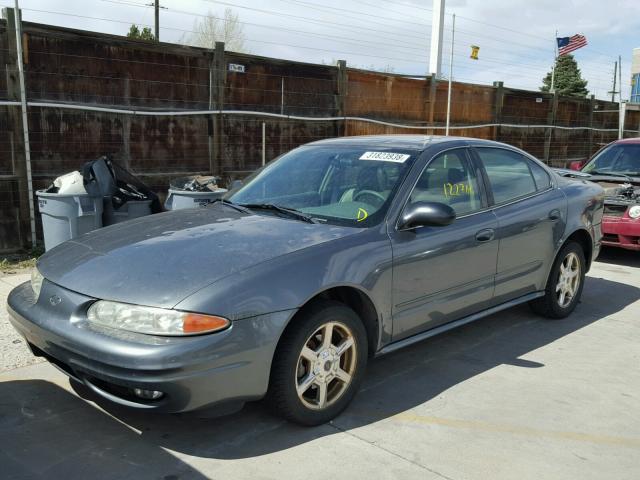 1G3NF52E94C113234 - 2004 OLDSMOBILE ALERO GLS 灰色 照片 2
