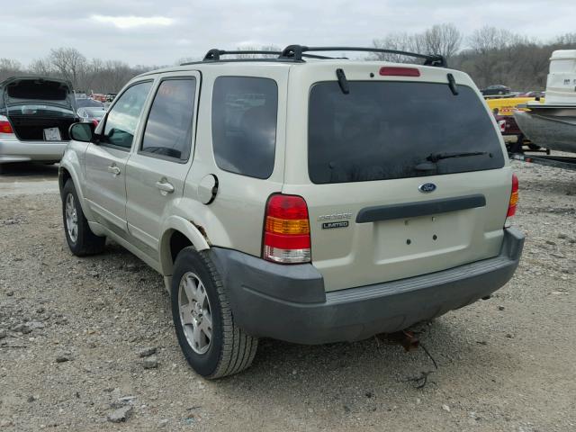 1FMCU04184KB19067 - 2004 FORD ESCAPE LIM TAN photo 3