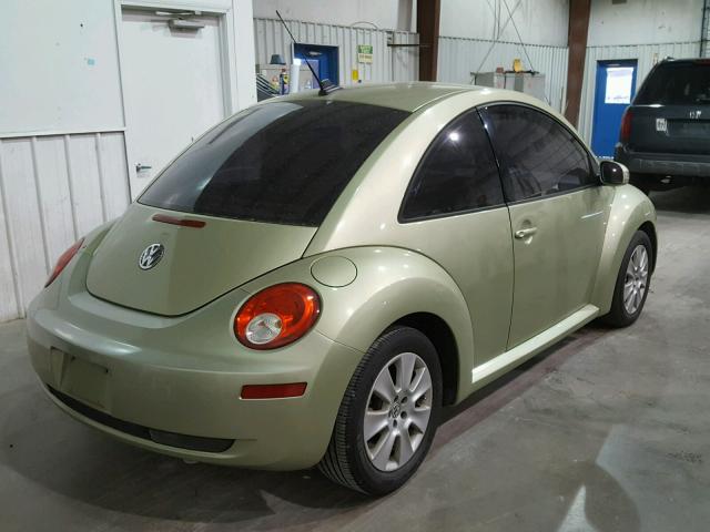 3VWPW31CX8M519487 - 2008 VOLKSWAGEN NEW BEETLE 绿色 照片 4