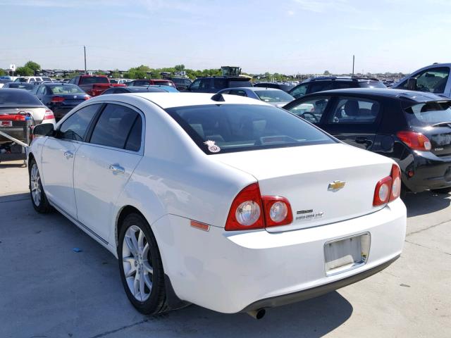 1G1ZE5E09CF188767 - 2012 CHEVROLET MALIBU LTZ 白色 照片 3