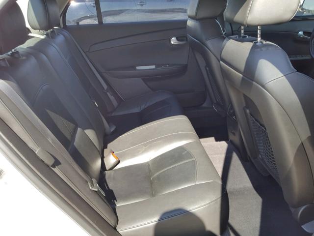 1G1ZE5E09CF188767 - 2012 CHEVROLET MALIBU LTZ 白色 照片 6
