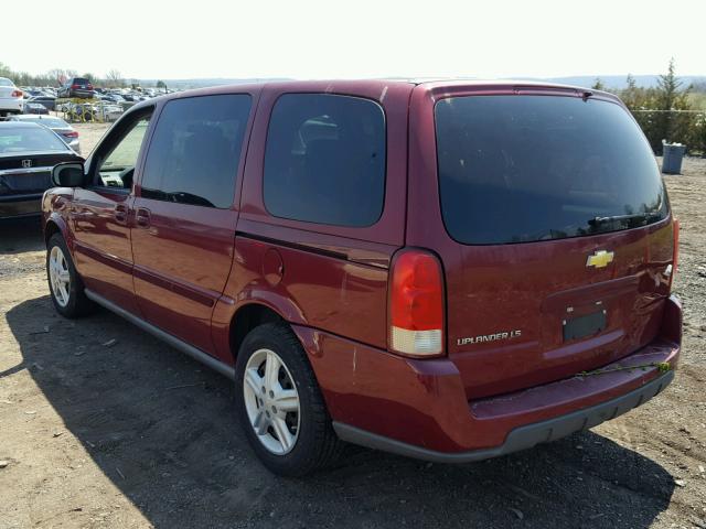 1GNDV23L35D245662 - 2005 CHEVROLET UPLANDER L RED photo 3