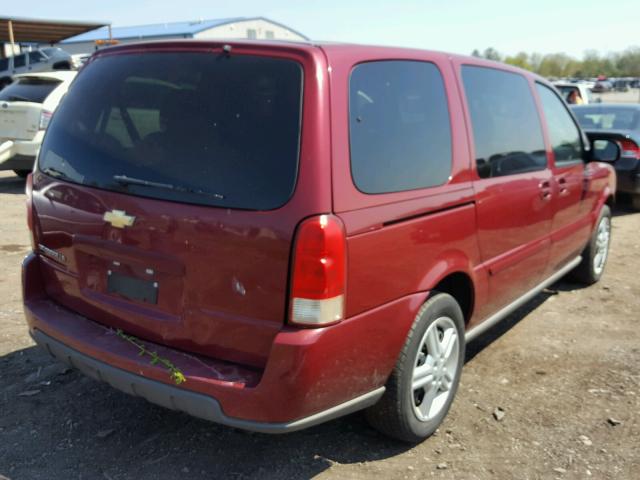 1GNDV23L35D245662 - 2005 CHEVROLET UPLANDER L RED photo 4