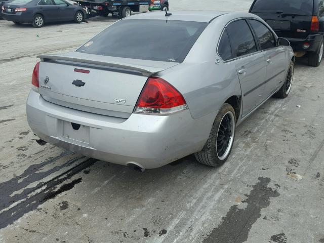 2G1WD58C889173740 - 2008 CHEVROLET IMPALA SUP 棕色 照片 4