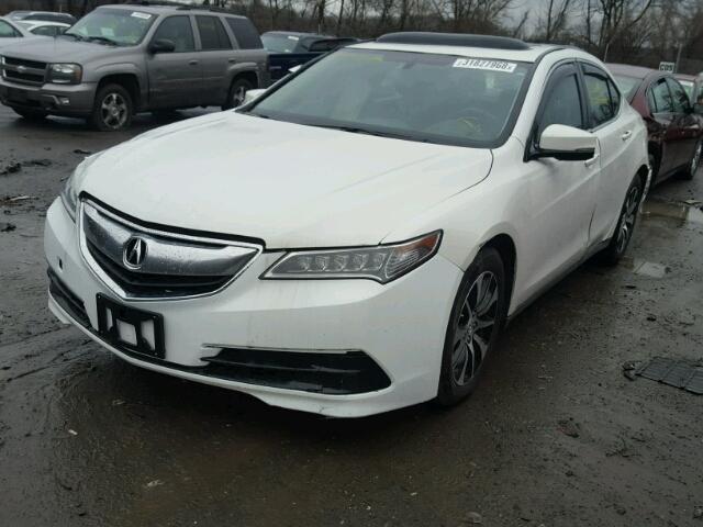 19UUB1F3XHA002123 - 2017 ACURA TLX WHITE photo 2