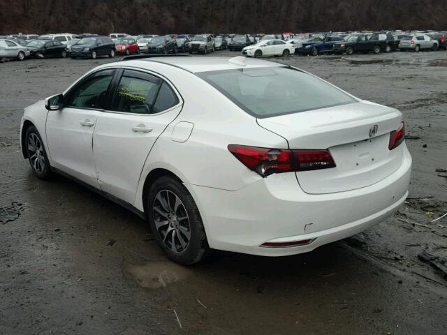 19UUB1F3XHA002123 - 2017 ACURA TLX WHITE photo 3