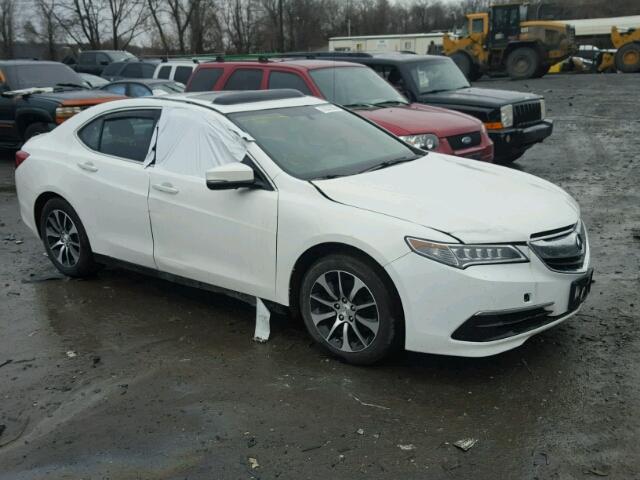 19UUB1F3XHA002123 - 2017 ACURA TLX WHITE photo 9