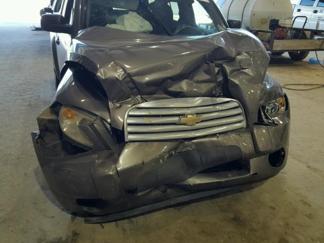 3GNBAAFW3BS518002 - 2011 CHEVROLET HHR LS ნაცრისფერი ფოტო 9