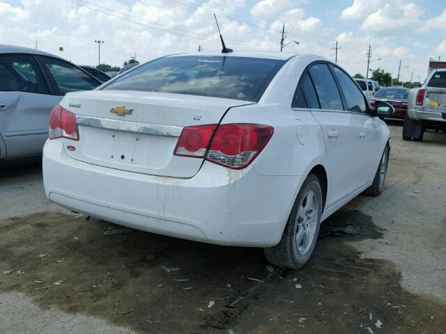 1G1PC5SB6D7205765 - 2013 CHEVROLET CRUZE LT WHITE photo 4