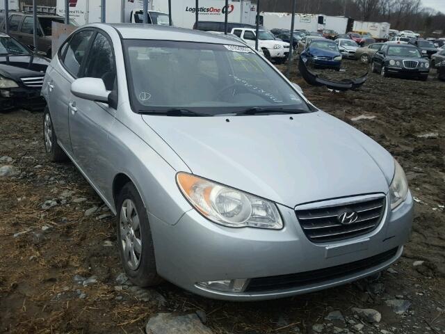 KMHDU46D97U184196 - 2007 HYUNDAI ELANTRA GL SILVER photo 1