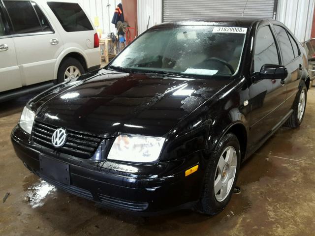 3VWSE69M32M120035 - 2002 VOLKSWAGEN JETTA GLS BLACK photo 2