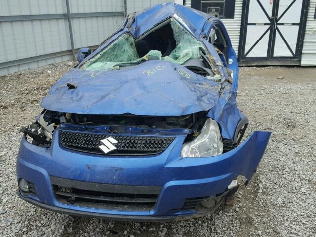 JS2YB5A33C6307804 - 2012 SUZUKI SX4 BASE BLUE photo 9