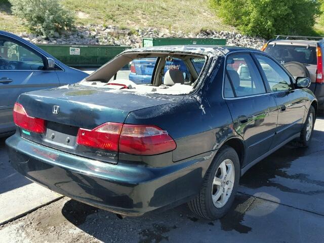 1HGCG5675YA046960 - 2000 HONDA ACCORD SE GREEN photo 4