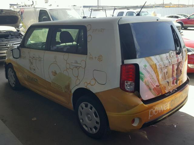 JTLZE4FE6DJ045449 - 2013 TOYOTA SCION XB WHITE photo 3