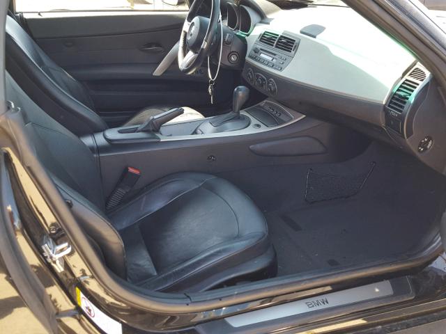4USBT334X3LS47877 - 2003 BMW Z4 2.5 BLACK photo 5