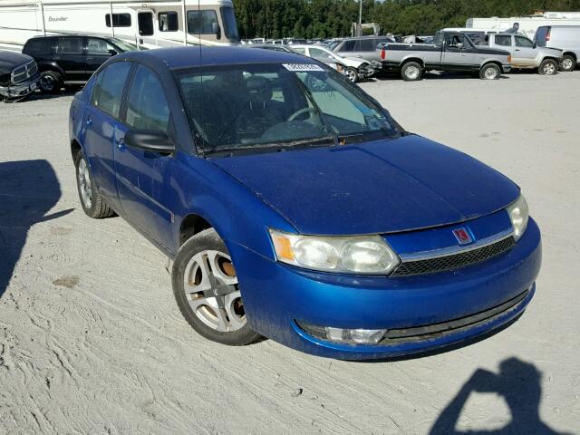 1G8AL52F23Z122959 - 2003 SATURN ION LEVEL BLUE photo 1