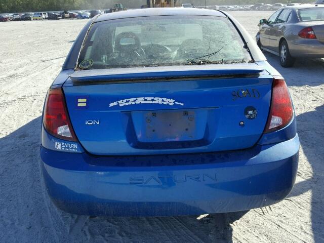 1G8AL52F23Z122959 - 2003 SATURN ION LEVEL BLUE photo 9
