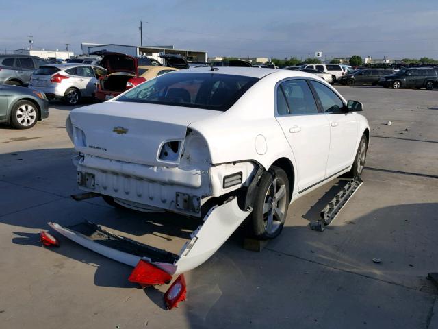 1G1ZC5E19BF357716 - 2011 CHEVROLET MALIBU 1LT WHITE photo 4