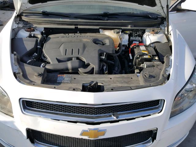 1G1ZC5E19BF357716 - 2011 CHEVROLET MALIBU 1LT WHITE photo 7