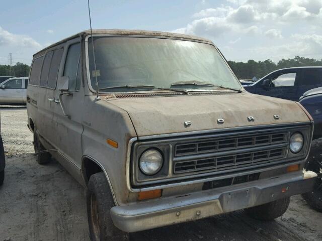 E23AHY10349 - 1977 FORD VAN GRAY photo 1