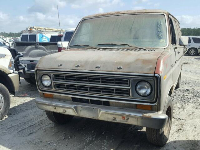 E23AHY10349 - 1977 FORD VAN GRAY photo 2