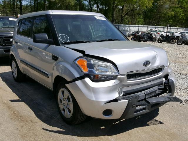 KNDJT2A18B7312933 - 2011 KIA SOUL SILVER photo 1