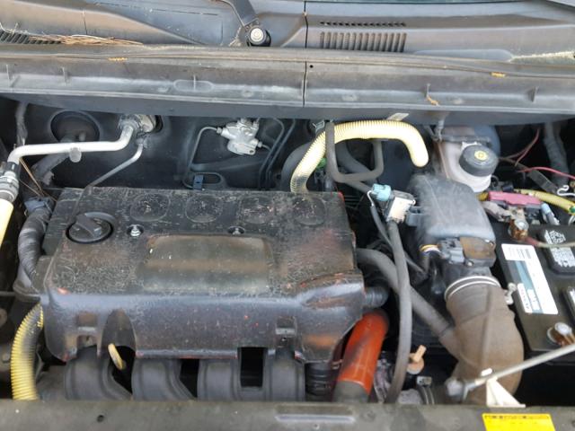 JTLKT324350210833 - 2005 TOYOTA SCION XB შავი ფოტო 7