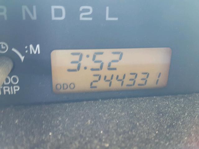 JTLKT324350210833 - 2005 TOYOTA SCION XB შავი ფოტო 8