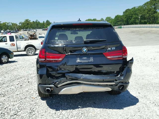 5UXKR2C30H0U23526 - 2017 BMW X5 SDRIVE3 BLACK photo 9