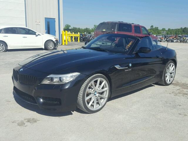 WBALM7C5XEE386287 - 2014 BMW Z4 SDRIVE3 BLACK photo 2