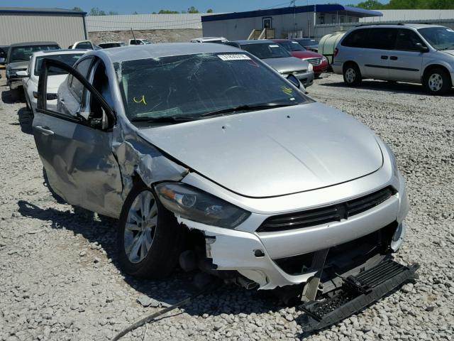 1C3CDFBA2DD339016 - 2013 DODGE DART SXT SILVER photo 1