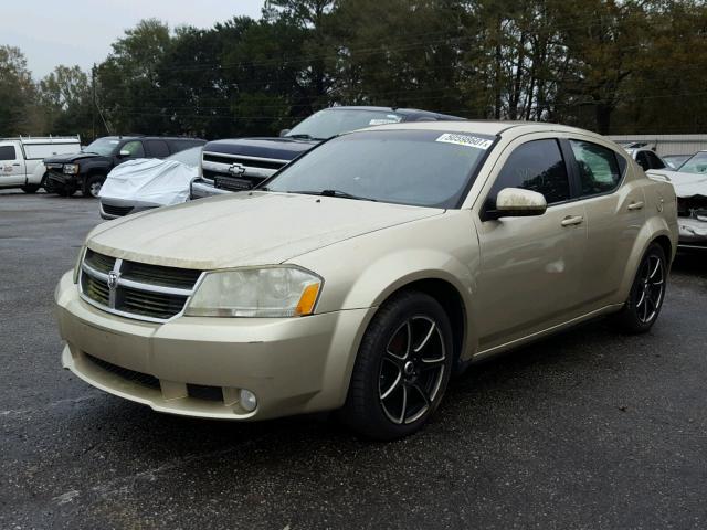 1B3CC5FV4AN161297 - 2010 DODGE AVENGER R/ GOLD photo 2