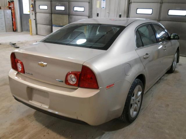 1G1ZA5EU4BF319990 - 2011 CHEVROLET MALIBU LS თაფლისფერი ფოტო 4