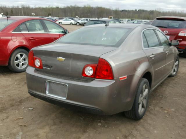 1G1ZC5E19BF268261 - 2011 CHEVROLET MALIBU 1LT 棕色 照片 4