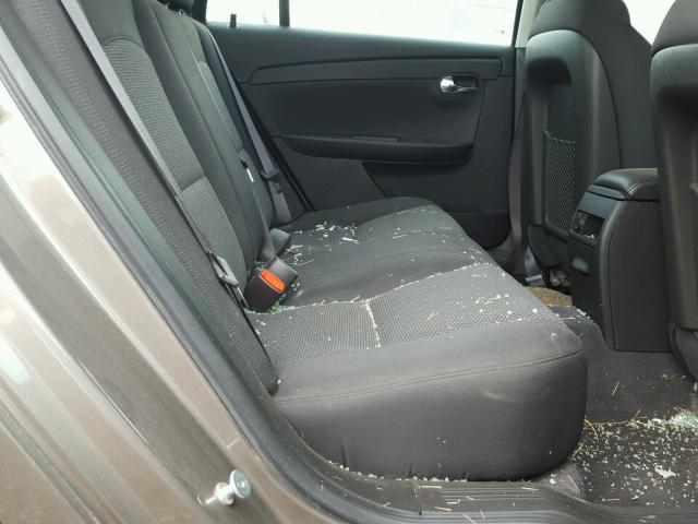 1G1ZC5E19BF268261 - 2011 CHEVROLET MALIBU 1LT 棕色 照片 6