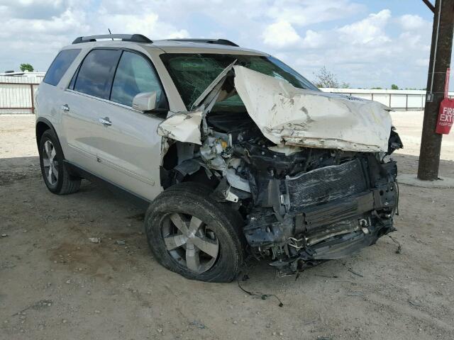 1GKKRRED9BJ254080 - 2011 GMC ACADIA SLT თეთრი ფოტო 1