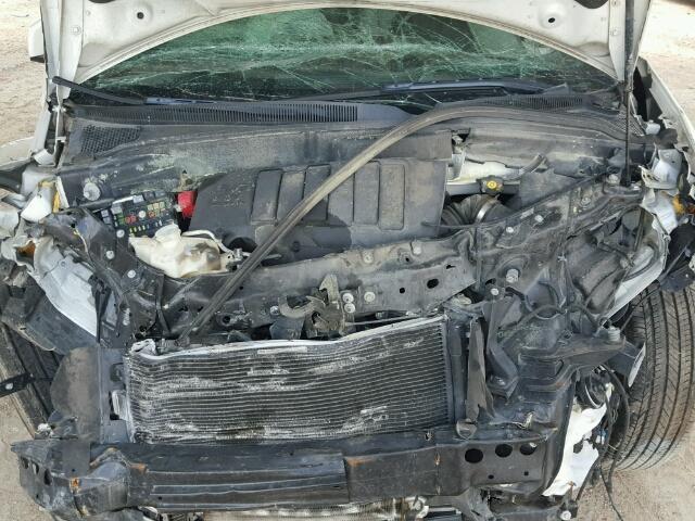 1GKKRRED9BJ254080 - 2011 GMC ACADIA SLT თეთრი ფოტო 7